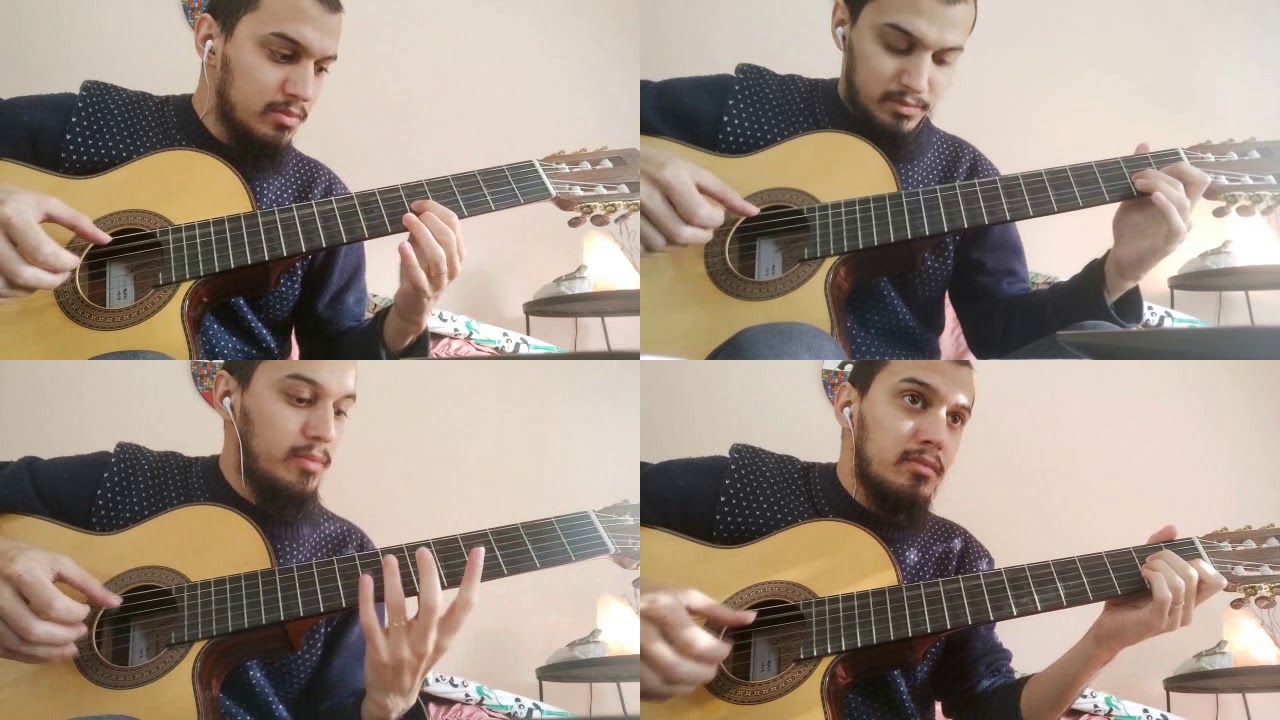 Quiero ser tu sombra a 4 guitarras
