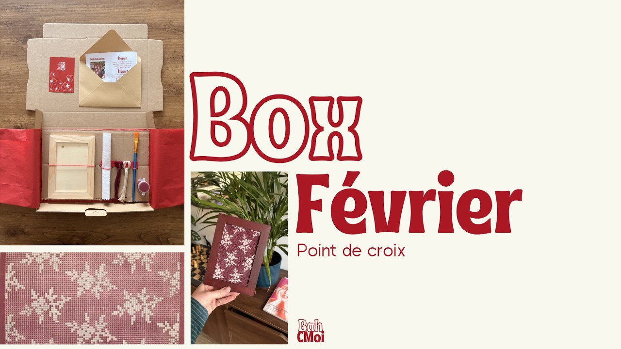Box Février : Point de croix 🐙