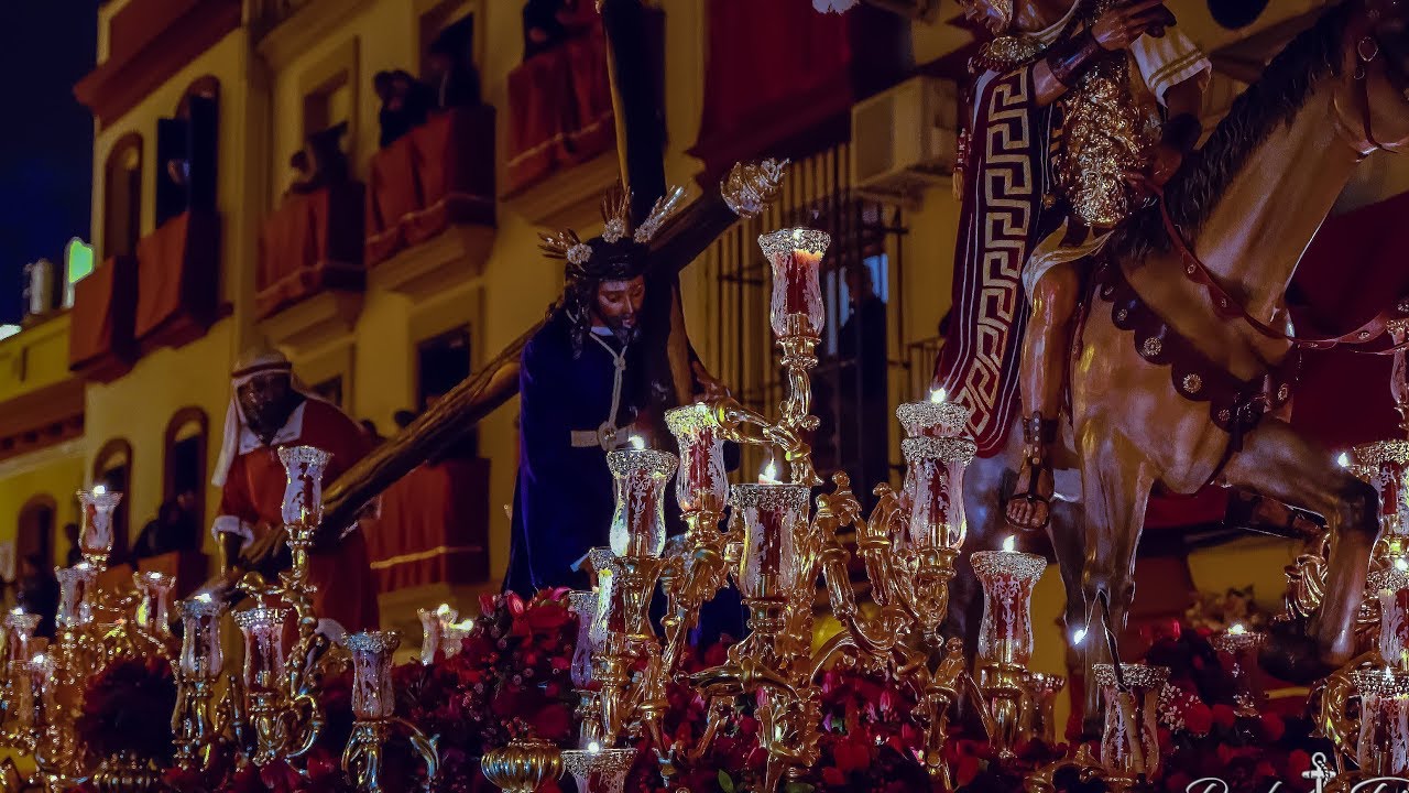 [4K] SALIDA COMPLETA - MISTERIO TRES CAIDAS DE TRIANA 2019
