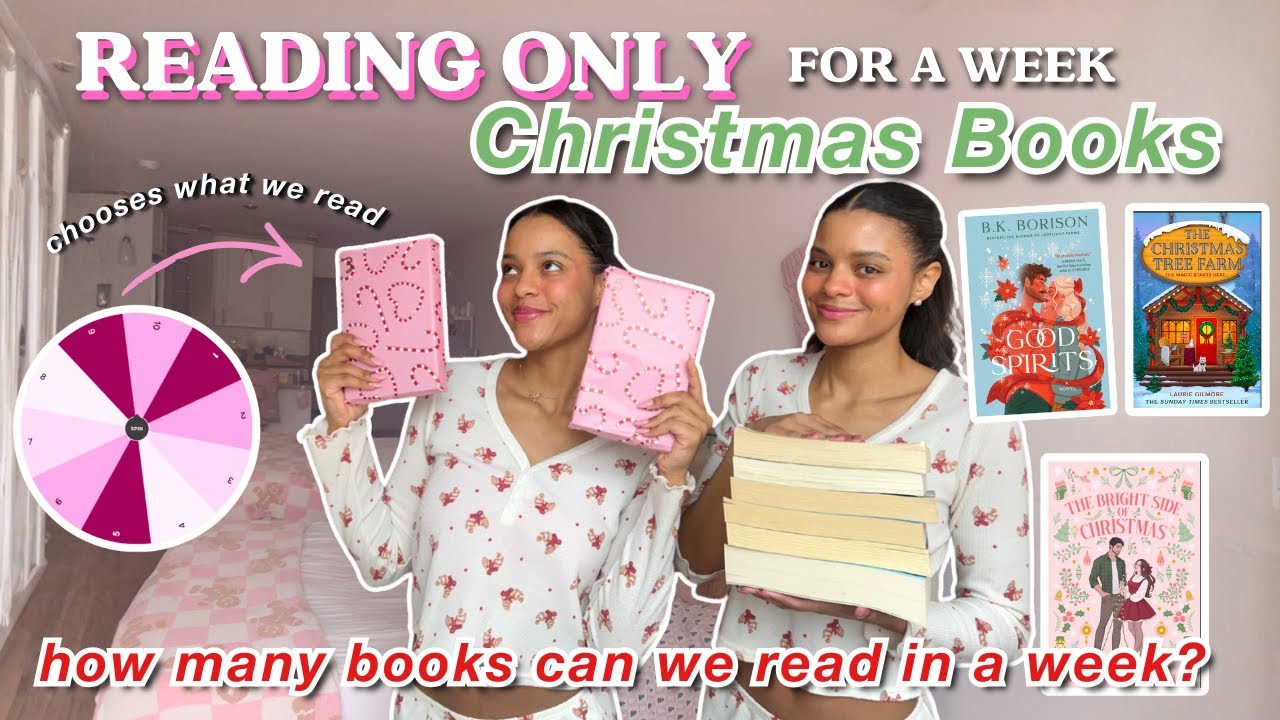 Reading Only Christmas Books for a Week | Cozy Winter Reading Vlog