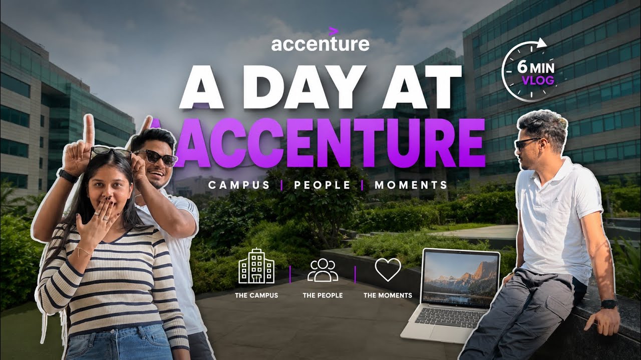 A Day at @Accenture Office | Office tour | Work From Home | Gurugram 