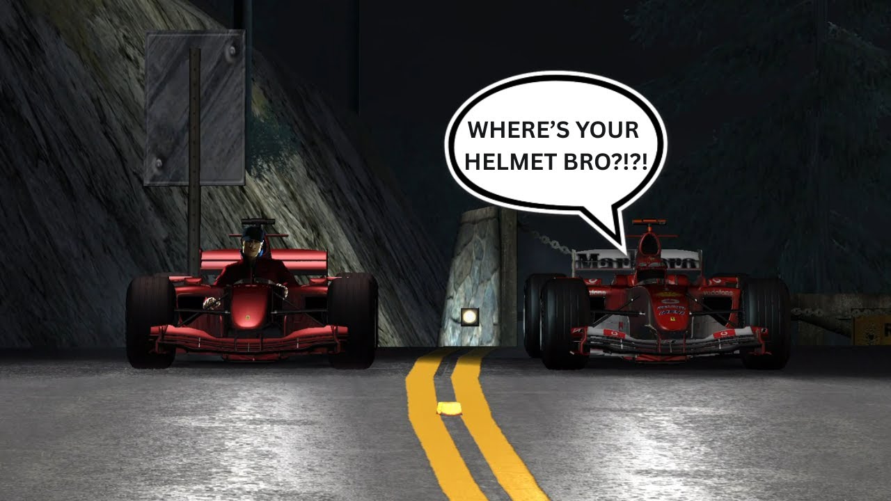 NFS Carbon but DARIUS is in an F1 CAR!
