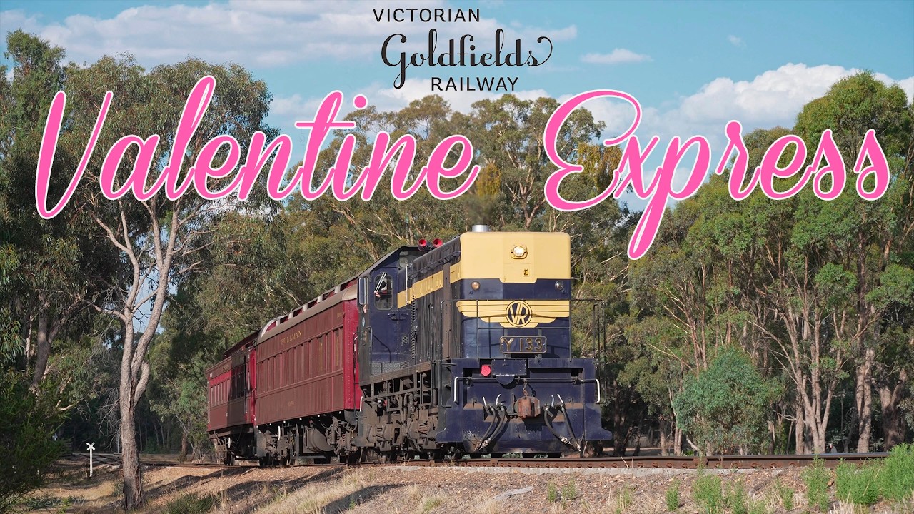 Valentines Day on the Victorian Goldfields Railway