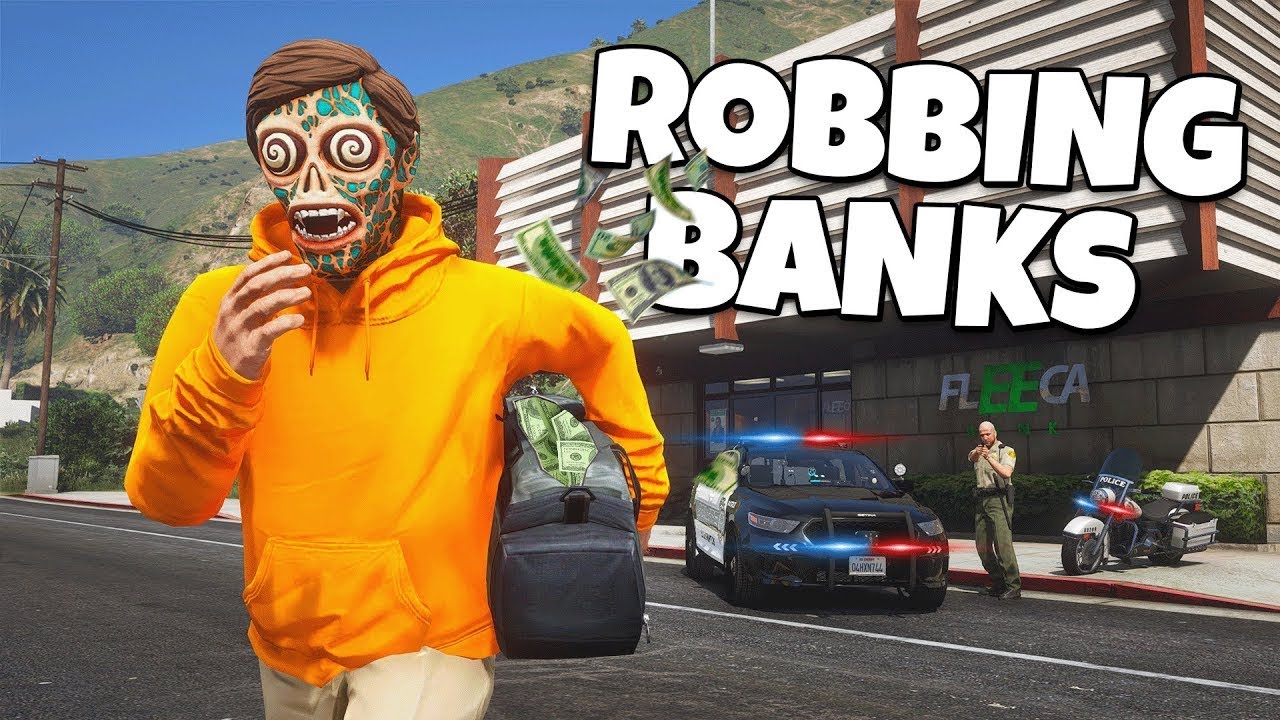 Robbing Every Bank in GTA 5 RP!