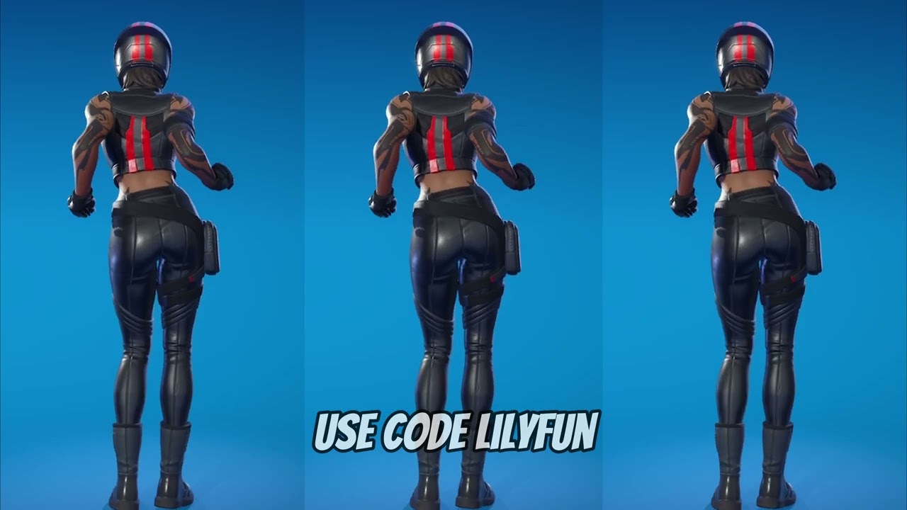 NEW REDLINE RACER FORTNITE SKIN DOING PARTY HIPS *ONE HOUR*