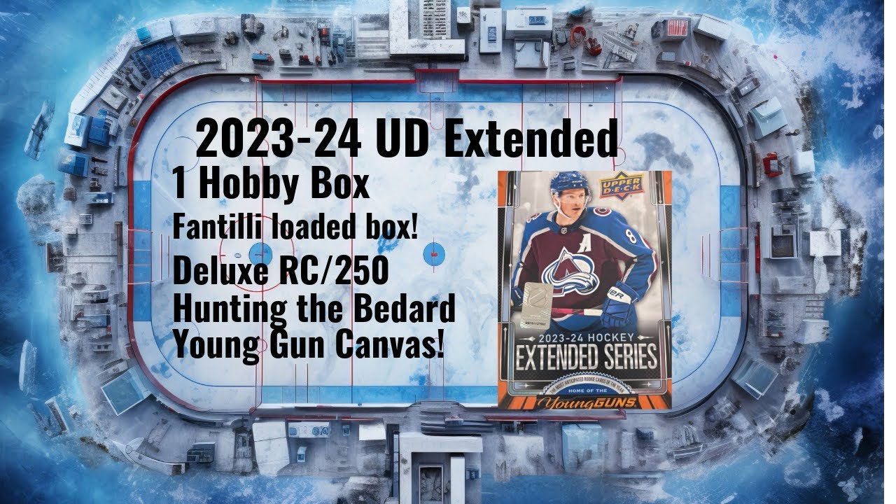 Box rip of 2024-24 Upper Deck Extended Series