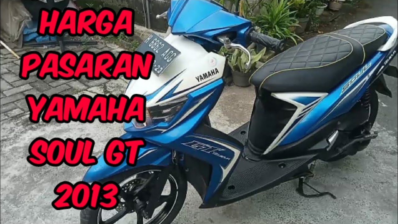 JANGAN SAMPAI KEBLONDROK‼️HARGA PASARAN SOUL GT 2013#BLANTIKMOTORINDONESIA #yamaha