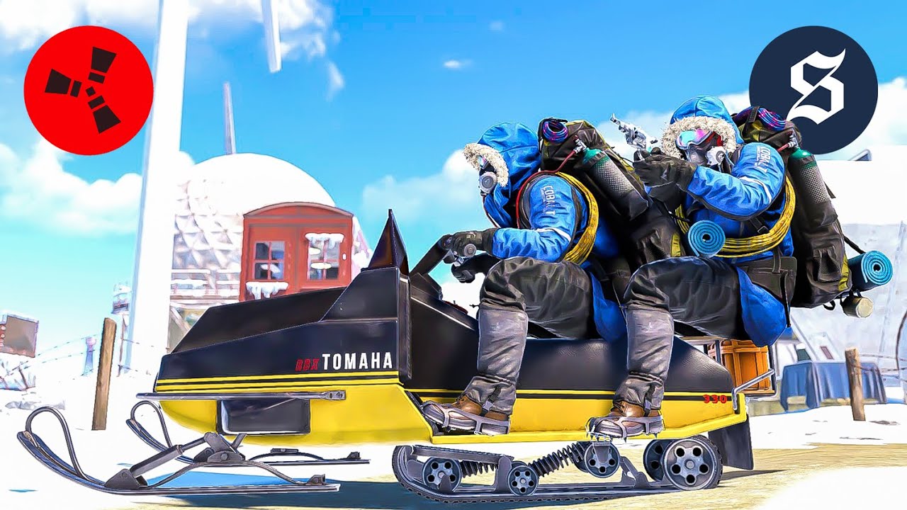 This Arctic Grind is real and the Snowmobile has us swiftly progressing  - DUO RUST #2 S19