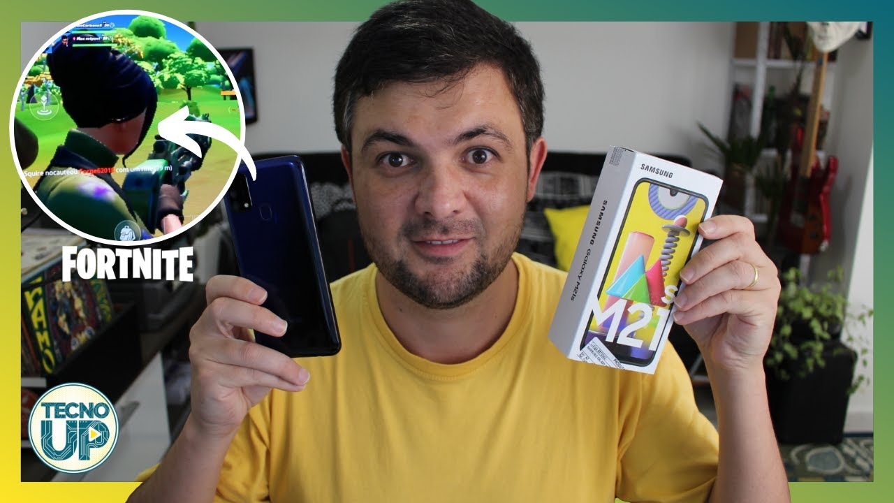 Samsung GALAXY M21s é o barato CUSTO-BENEFÍCIO! Roda Fortnite?