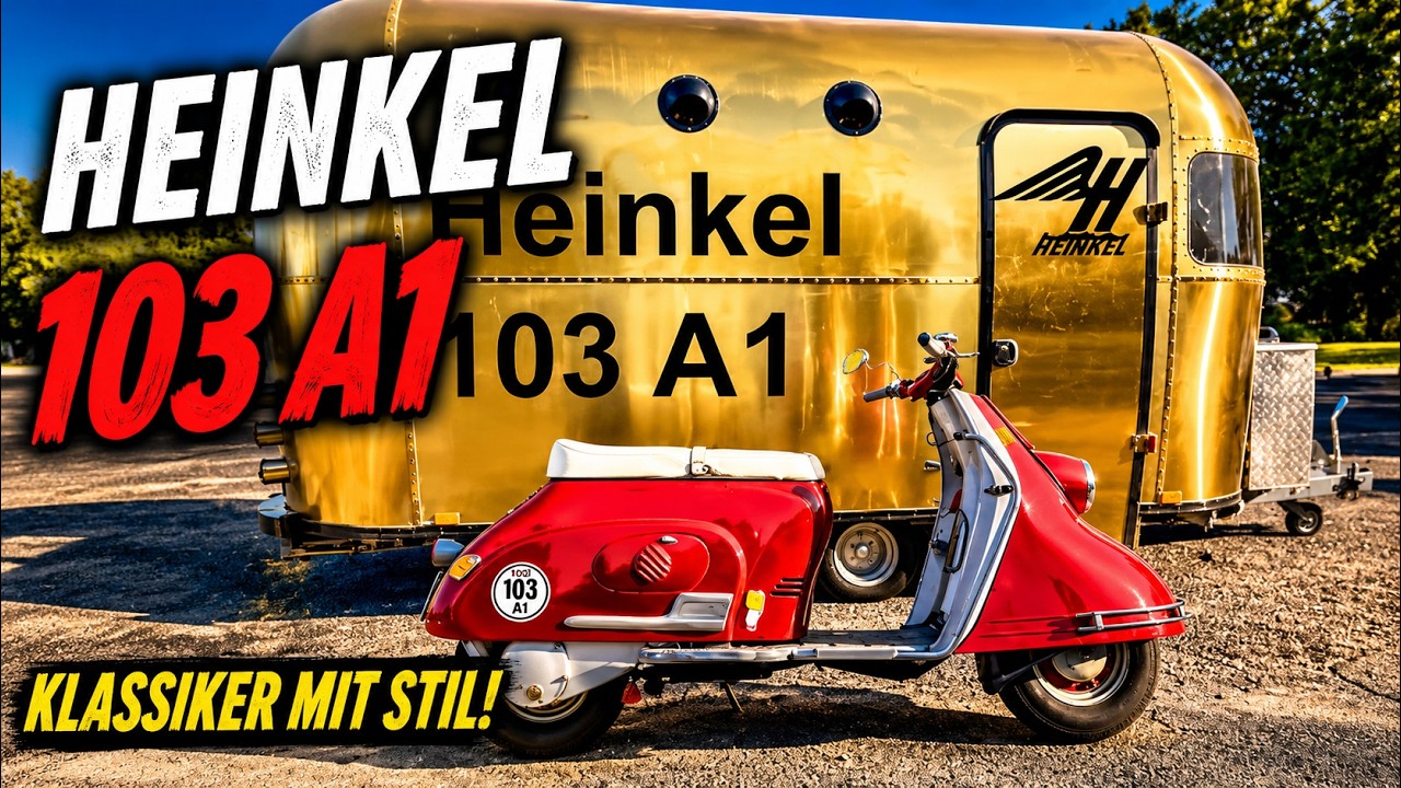 Heinkel Tourist 103 A1 | Testfahrt | Kultroller | Onboard | Aktion | zu Verkaufen