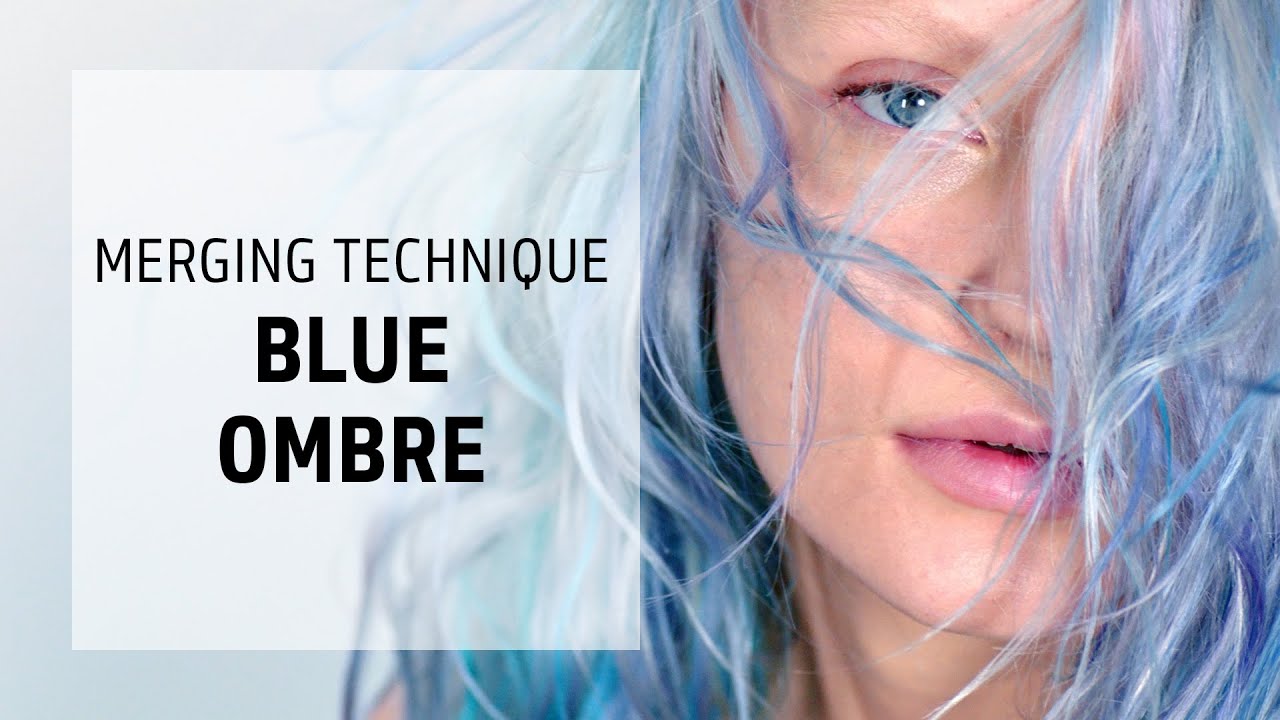 Blue Ombre Hair Color Merging Technique | Let's Play Elumen Series | Goldwell Education Plus