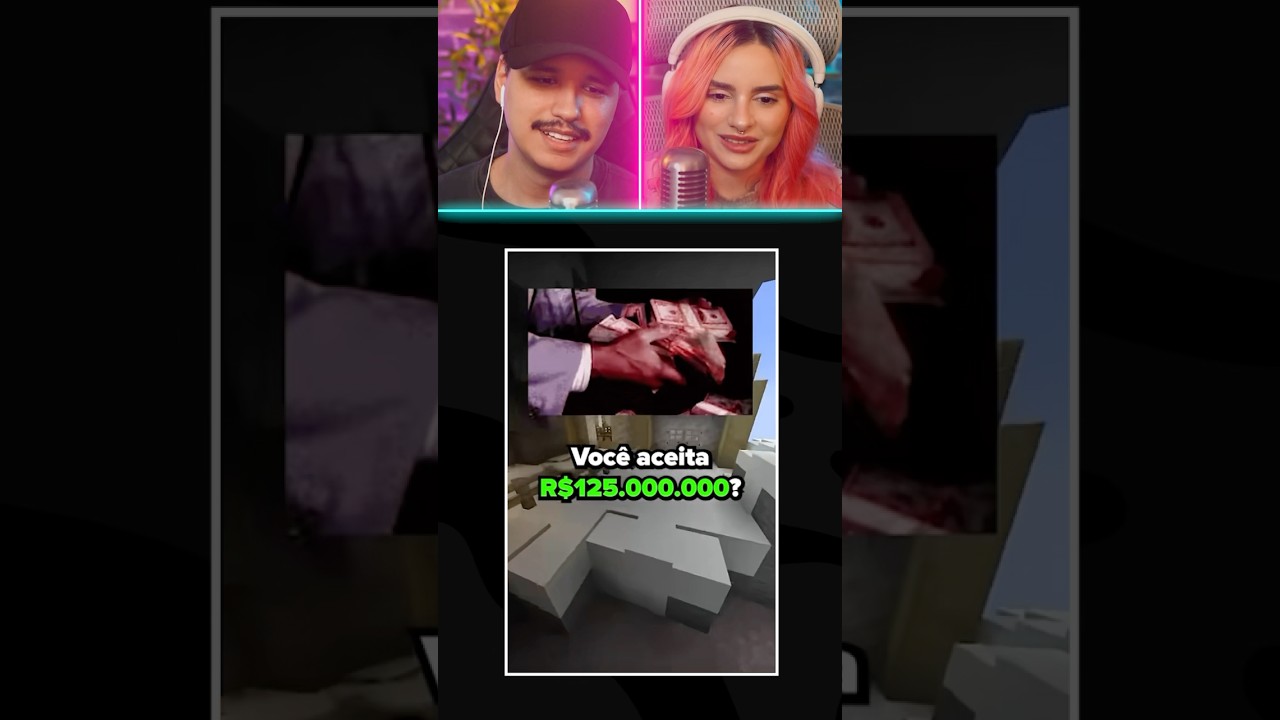 você faria esse acordo? Kkkkk