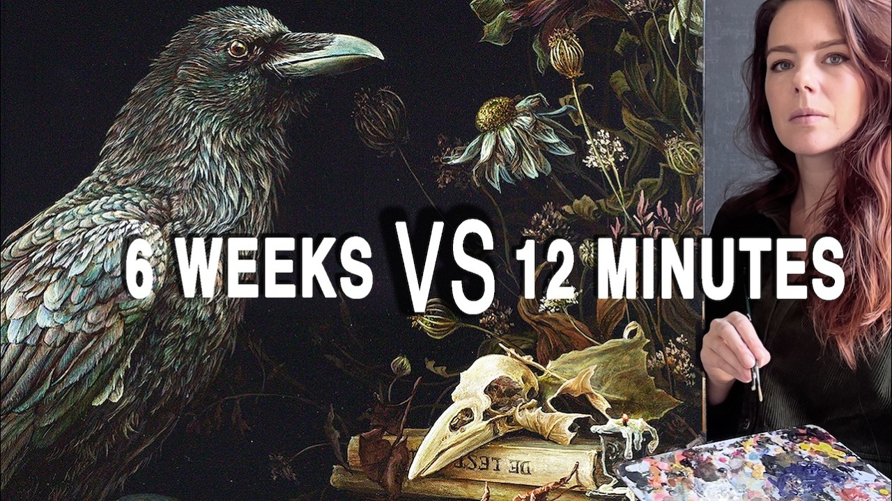 6 Weeks in 12 Minutes– Watch This Dark Masterpiece Come Alive | ''The Ravens Hour''
