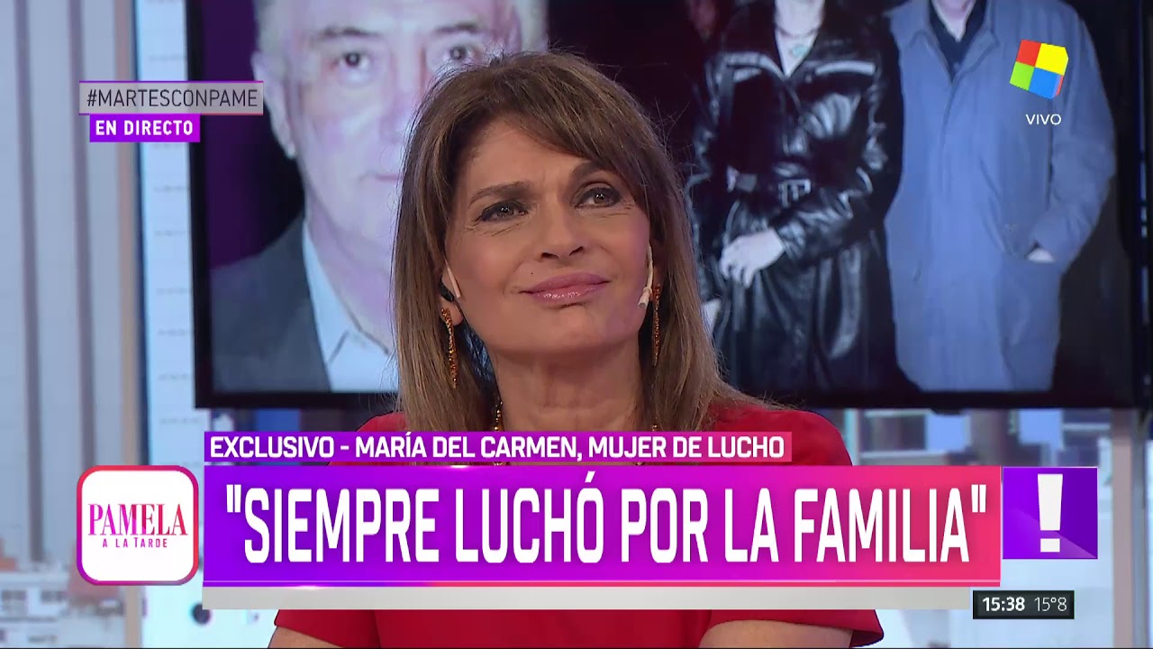 El dolor de la mujer de Lucho Avilés: 