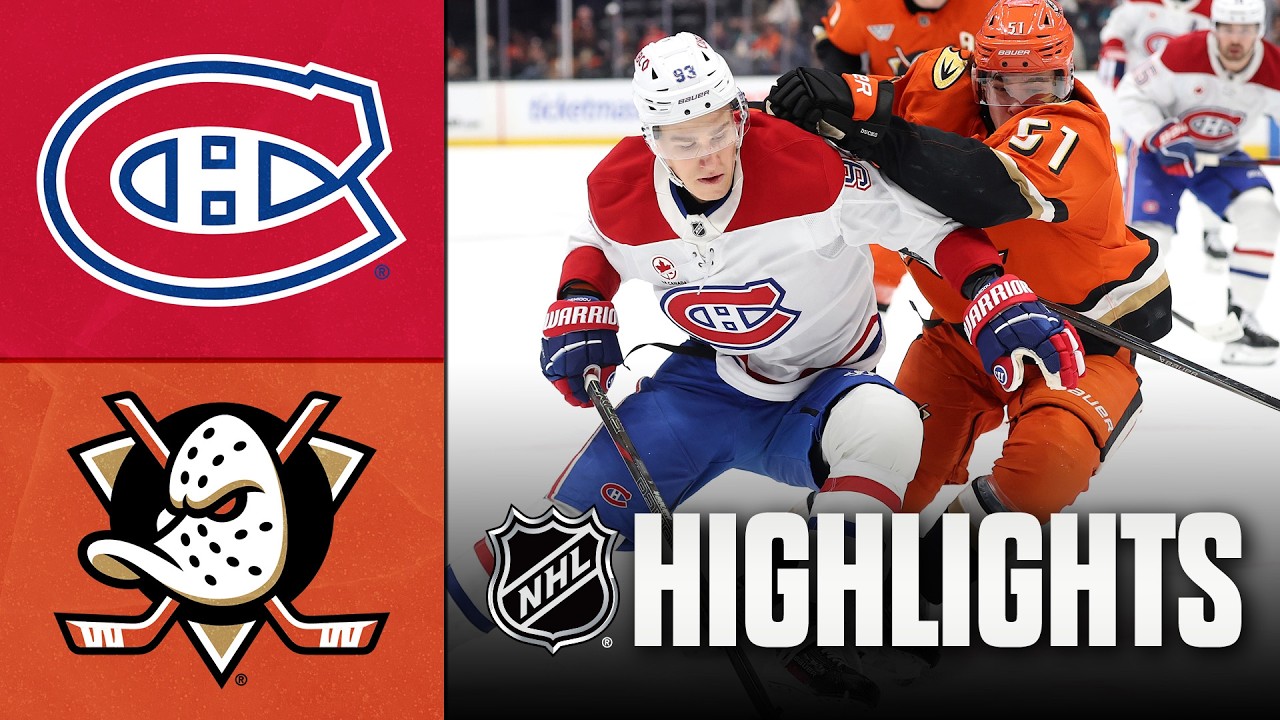 Canadiens vs. Ducks | NHL Highlights | March 06, 2026