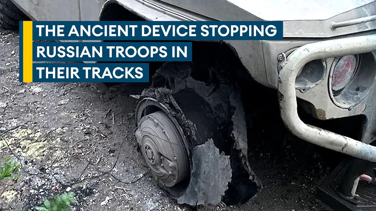Ukraine deploying weapon first used by the Romans to grind Russian vehicles to a halt
