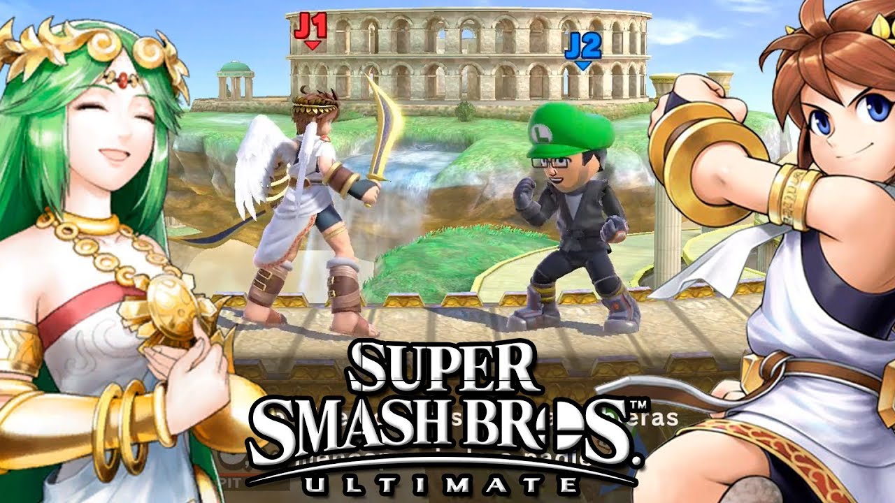 Разговоры ALL PIT с PALUTENA в Super Smash Bros Ultimate