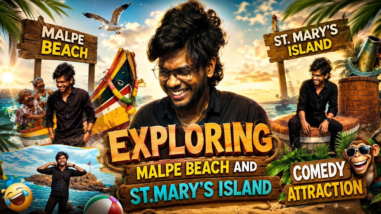 Exploring😮 | Malpe beach and ST.Mary's island | Uncut version🤙🏻 | ARS VLOGS ✨