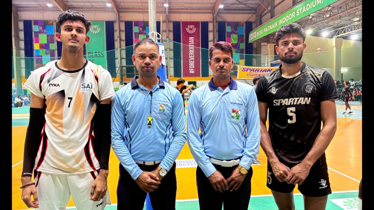 all india 🇮🇳 volleyball warriors is live Saif authority of India vs  Delhi ￼ 2nd semi-final