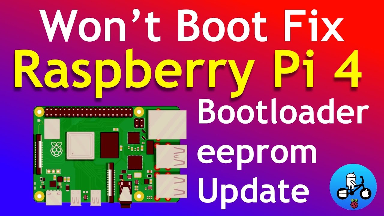 Исправление проблемы с загрузкой Raspberry Pi 4. Обновление загрузчика.