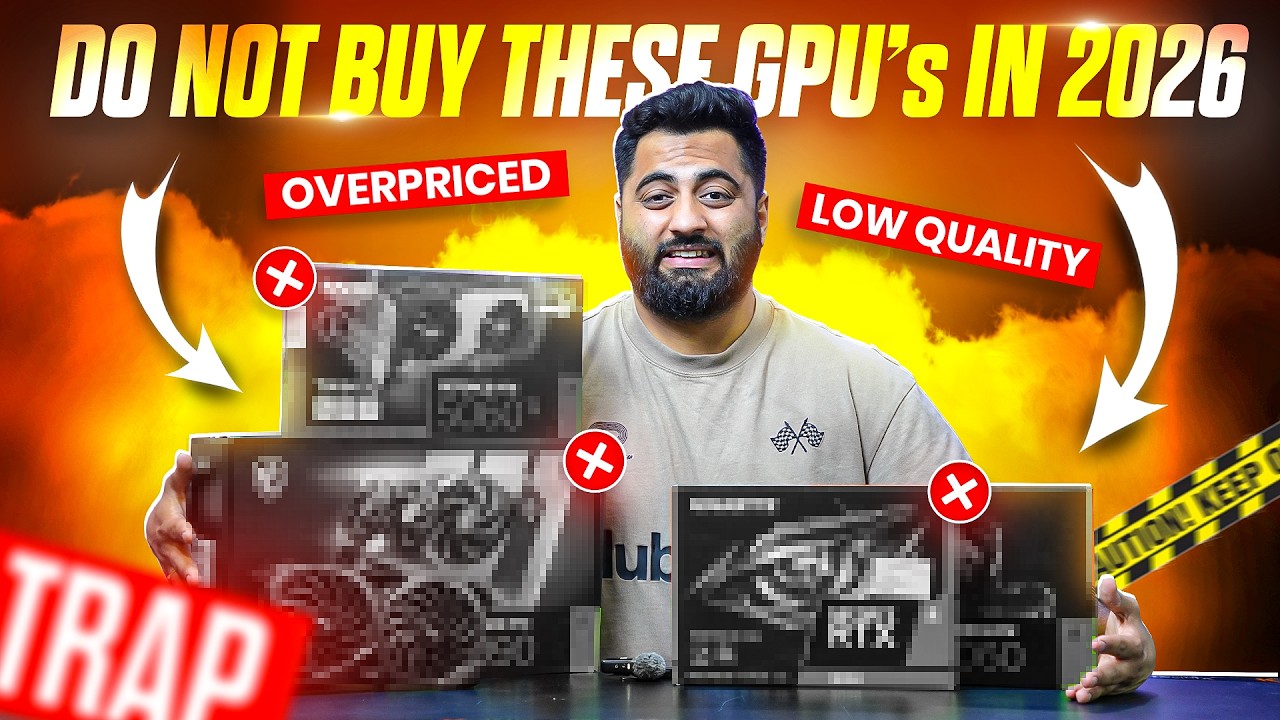 STOP WASTING your money on these graphic cards | DO NOT Buy These GPUs in 2026! ❌