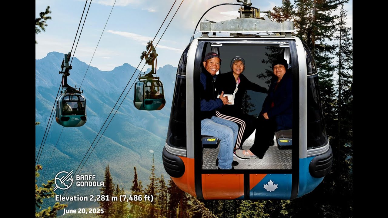 BANFF GONDOLA RIDE #canada