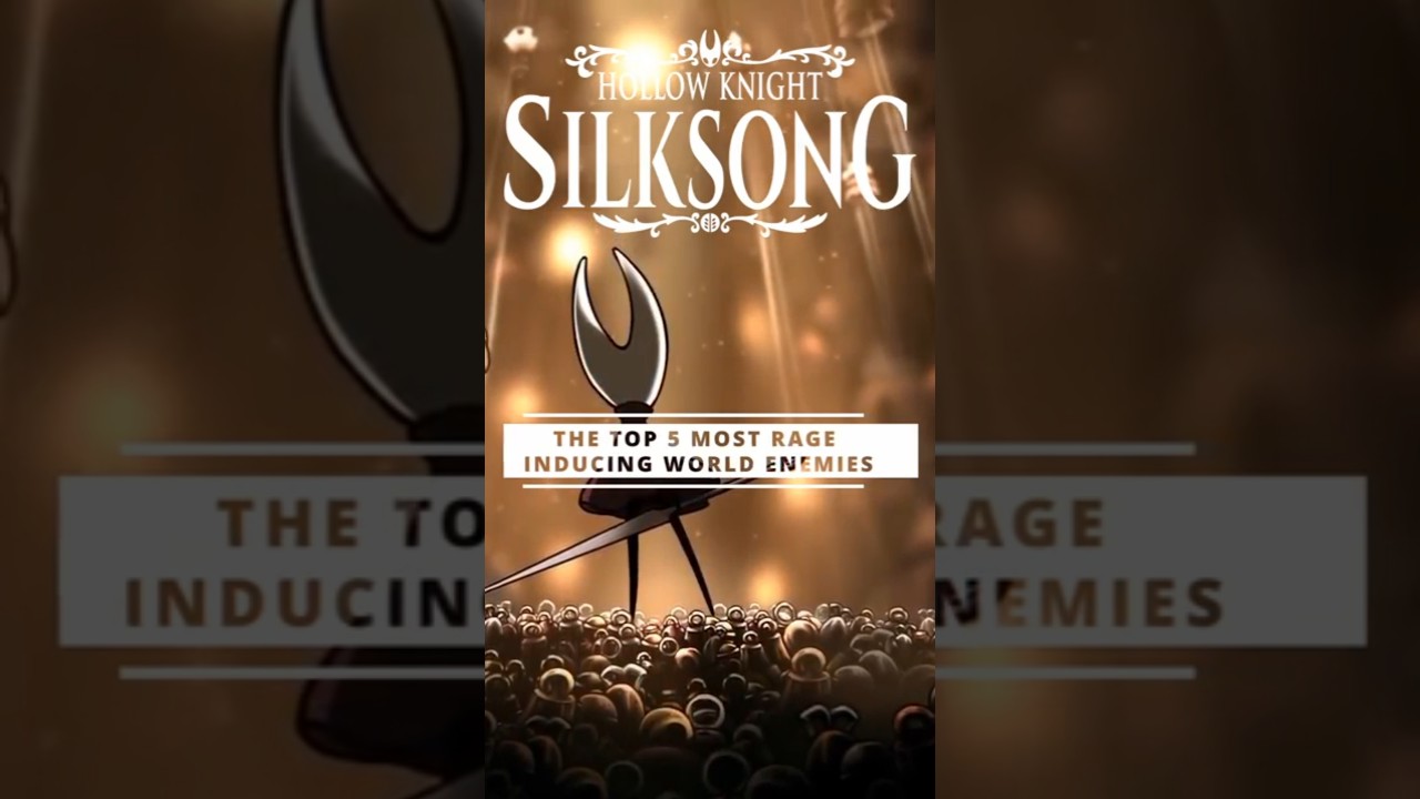 5 самых ярых врагов в мире Hollow Knight Silksong! #игры