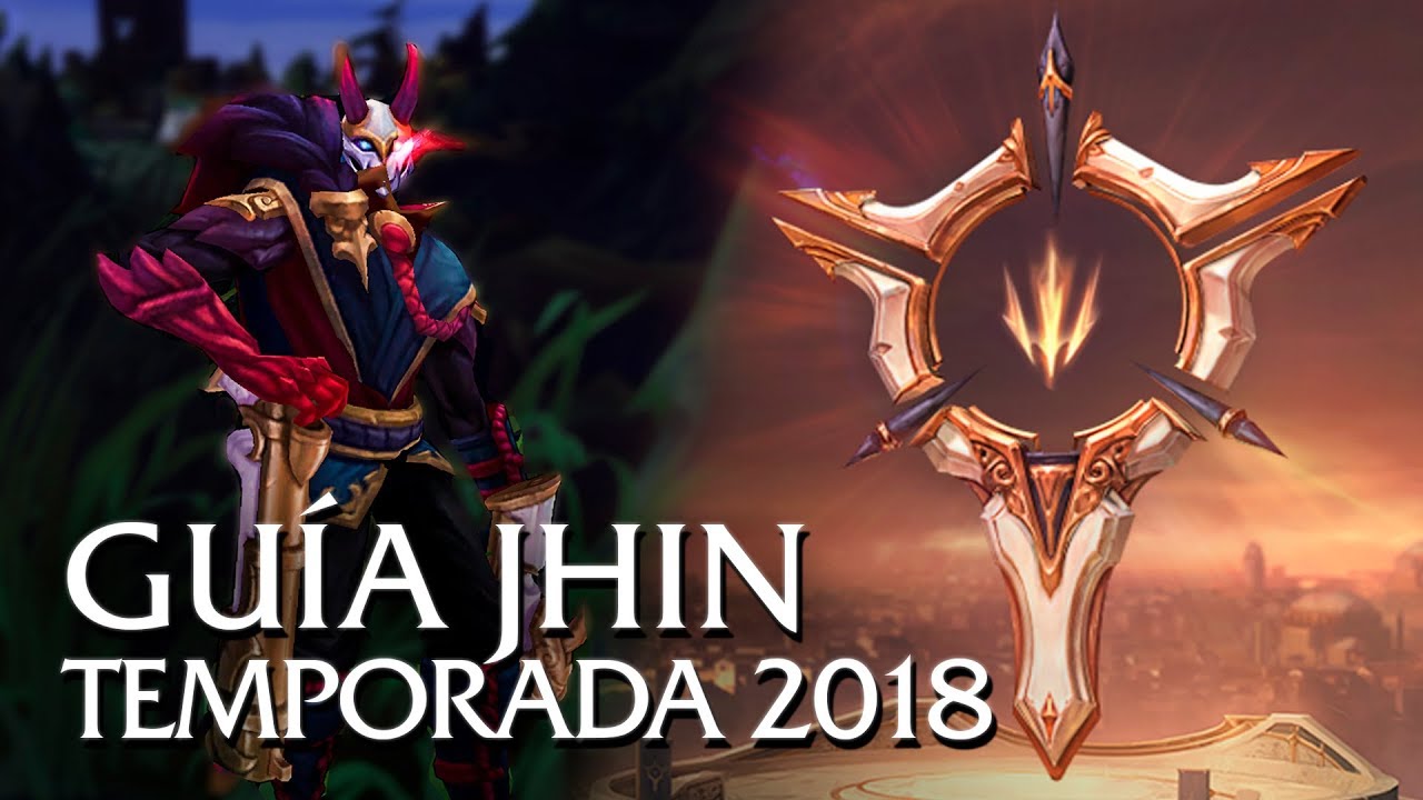 RUNAS DE DAÑO Y SUPERVIVENCIA • GUÍA JHIN TEMPORADA 2018