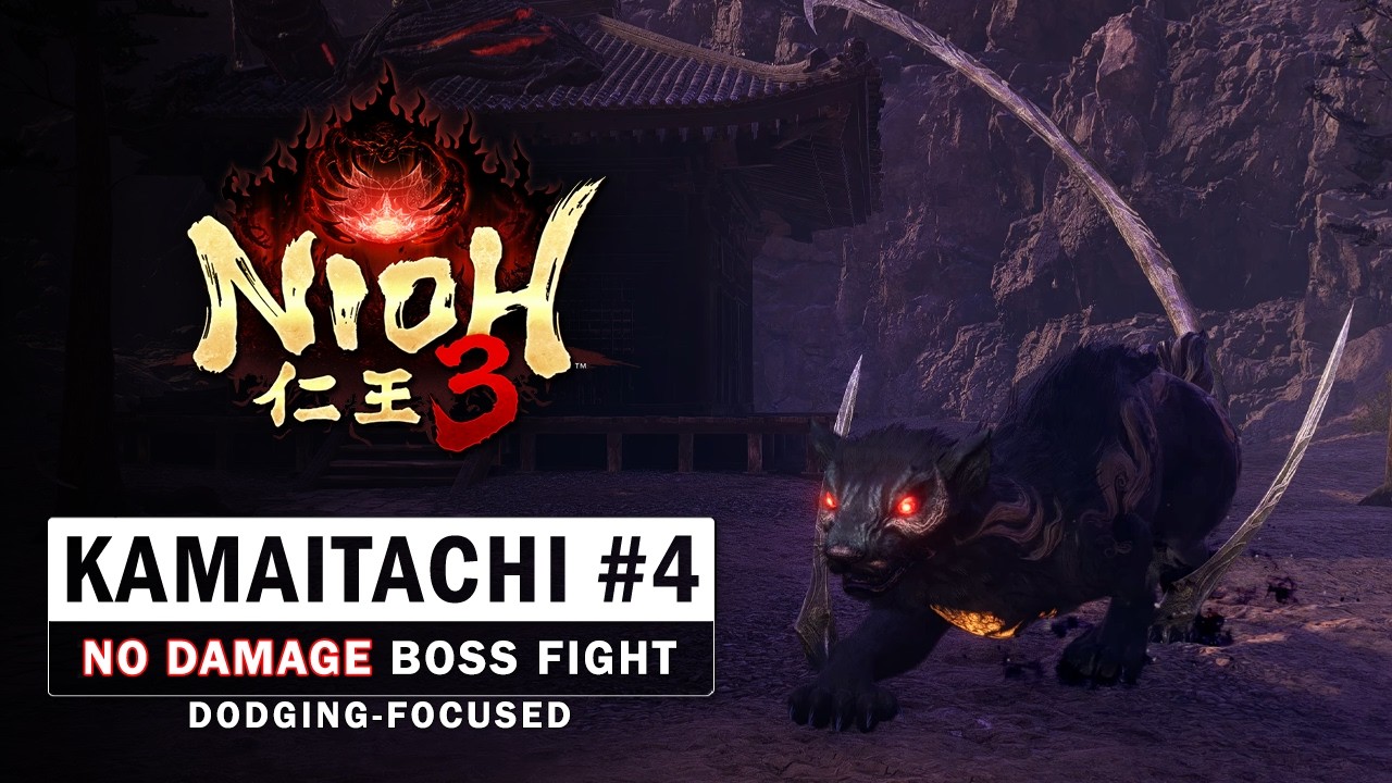 Nioh 3 - Kamaitachi #4 Boss Fight (No Damage)