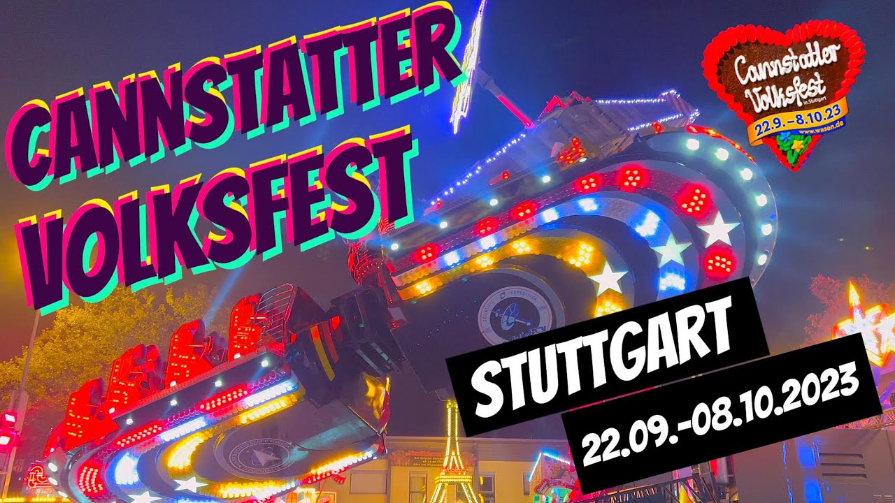 176. Cannstatter Volksfest | Wasen | 2023 | Rundgang | Stuttgart