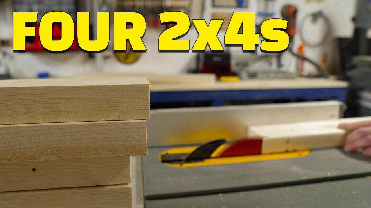 2x4 Table That Looks Expensive