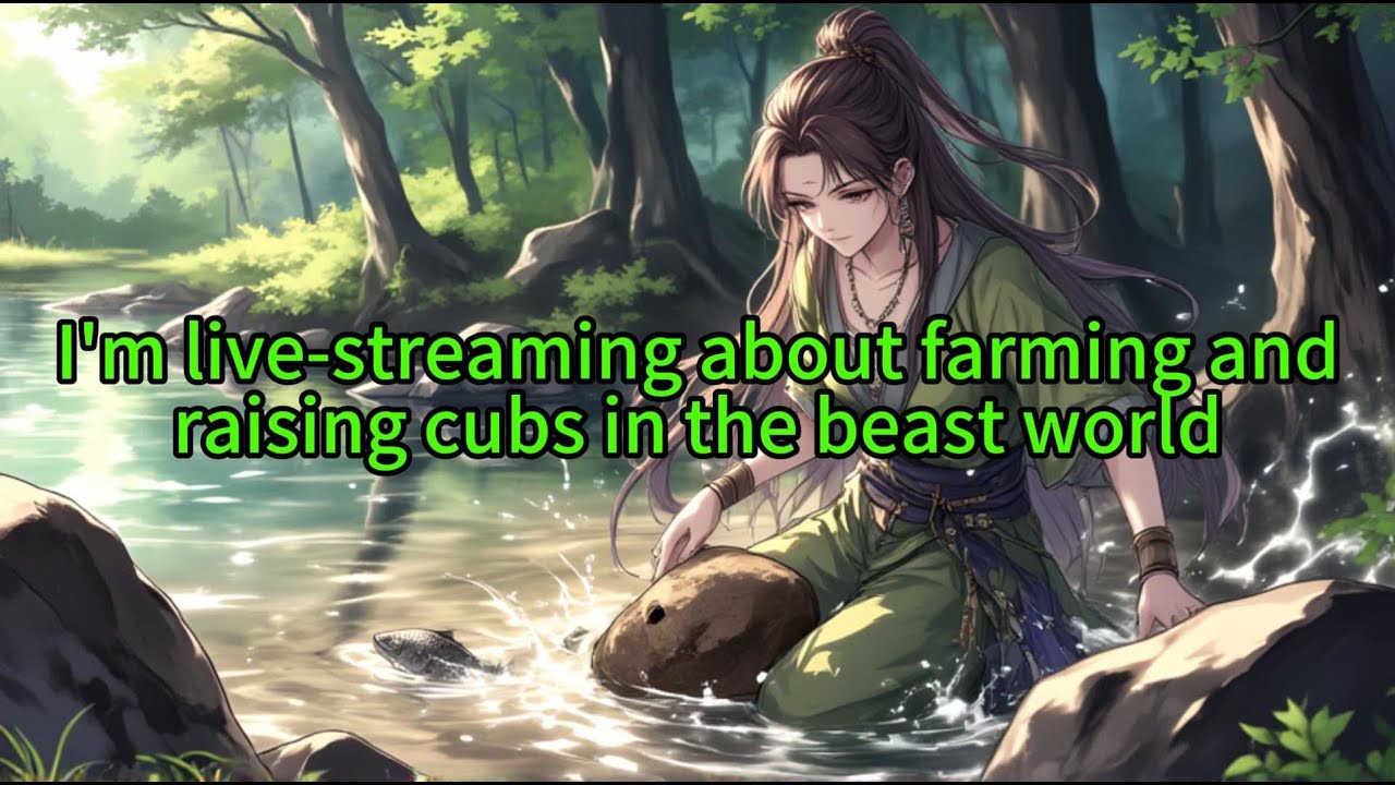 《I'm live-streaming about farming and raising cubs in the beast world》