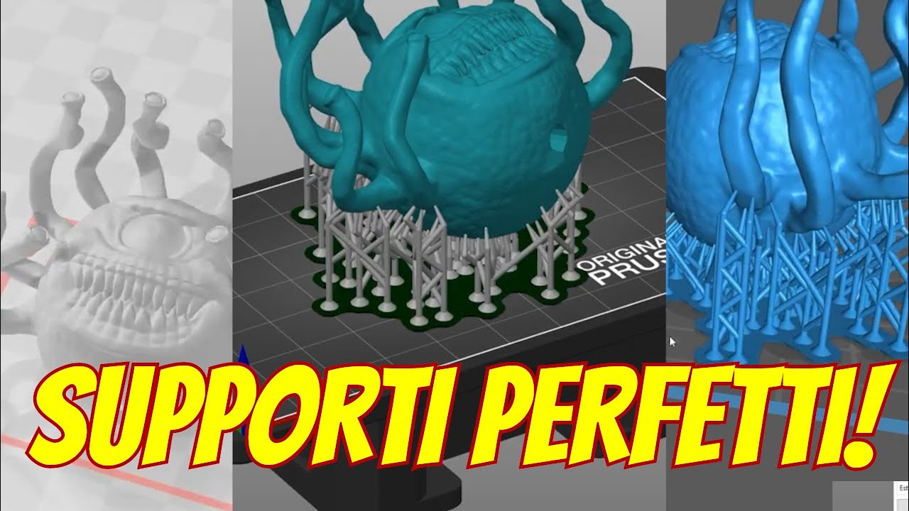 Come creare supporti PERFETTI! [Tutorial stampa 3d SLA]