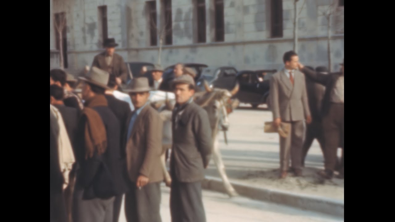 Italy 1950 archive footage