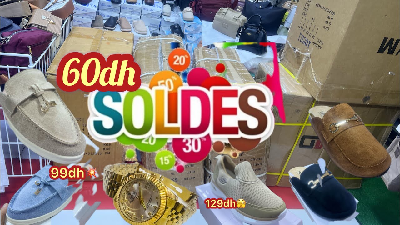 💥فيديو ديال دراويش 🤌🏻👜👡 كلشي يلبس 👈 تخفيضات تال -50%💥
