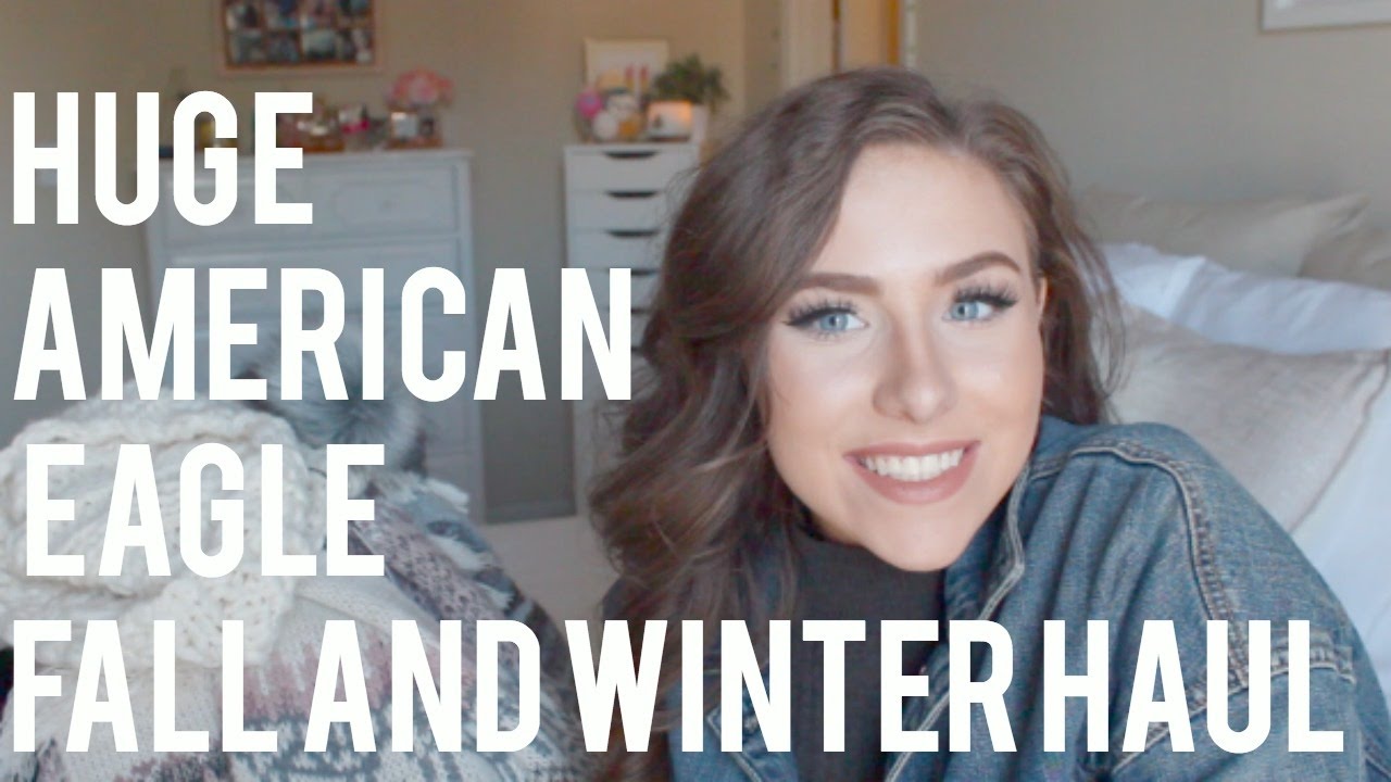 GIANT FALL & WINTER AMERICAN EAGLE HAUL & TRY ON
