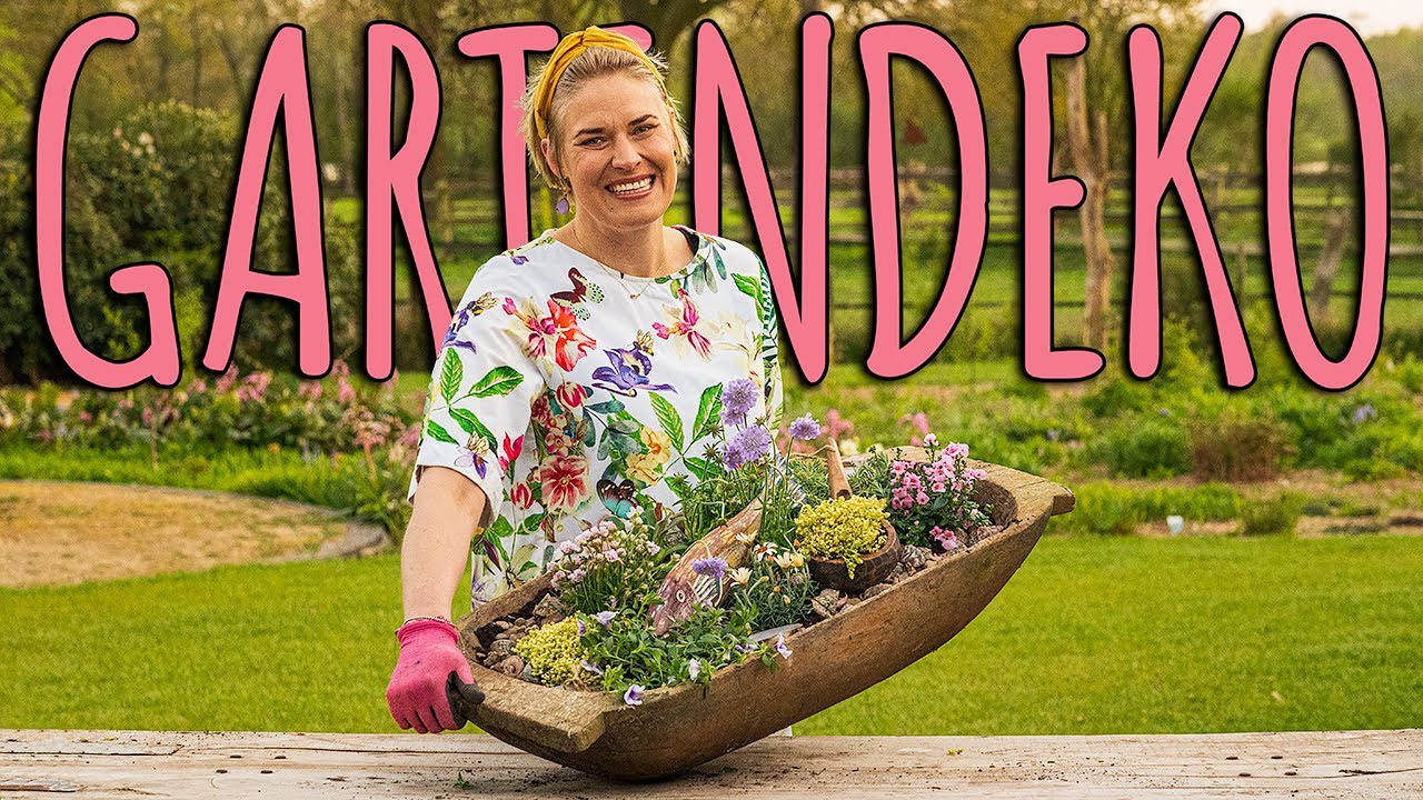 DEKORATIVE SOMMERBEPFLANZUNG F&Uuml;R DIE SONNENTERRASSE - DIY