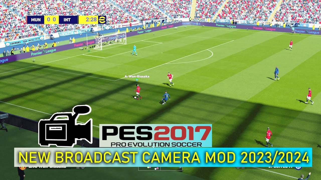 PES 2017 NEW BROADCAST CAMERA 2023-2024 UPDATE