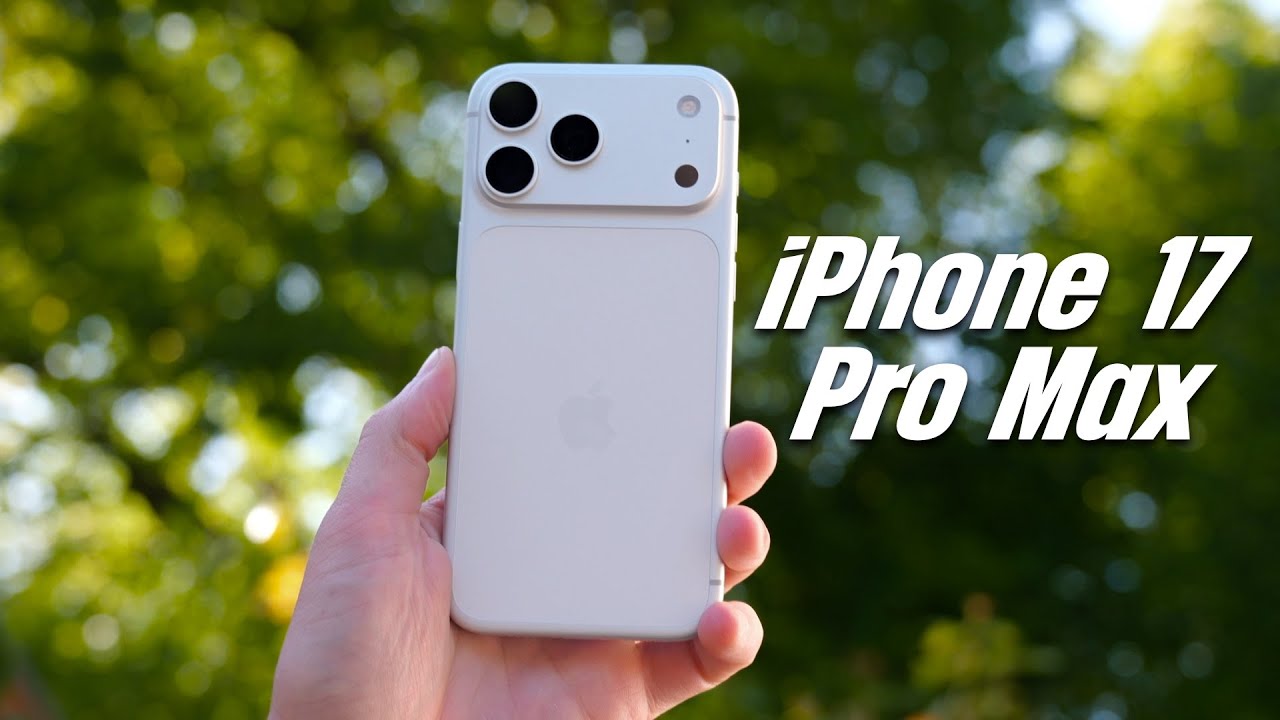 iPhone 17 Pro Max - Mein Fazit nach 48 Stunden im Alltag!