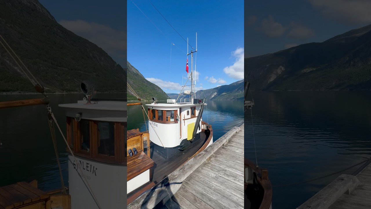 Summer in Eidfjord, Norway 🇳🇴 #fjords #norway #travel #hardanger #mountains #norge #cruise