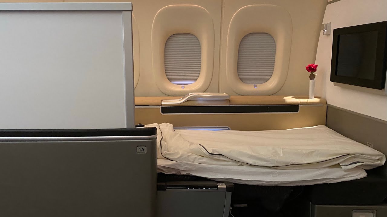 Lufthansa First Class - 747-8i Trip Report
