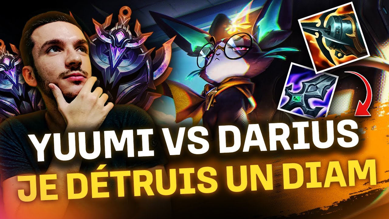 Détruire l'adversaire avec le Wave Management #1 Yuumi vs Darius en Diamant !