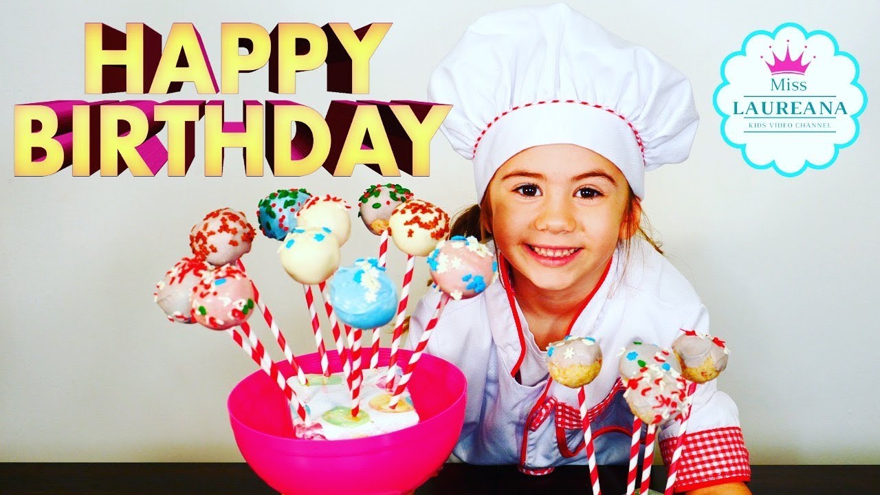 Happy Birthday Daddy sau Ce Cadou I-am Pregătit De Ziua Lui  CAKE POPS |Miss Laureana