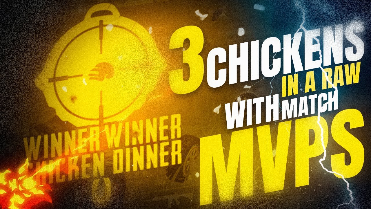 Triple chickens in a row with match MVPs? | Stand in 4MV | PMPL event | IPHONE 13 PRO MAX