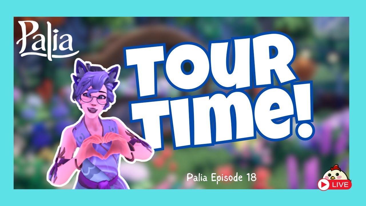It's Tour Time! | Palia Beta Live Stream #palia  #paliabeta #paliagameplay