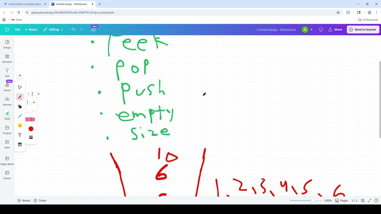 Data Structures Lesson 03 | Implementing Stacks From User Input | PyMasters Scholars