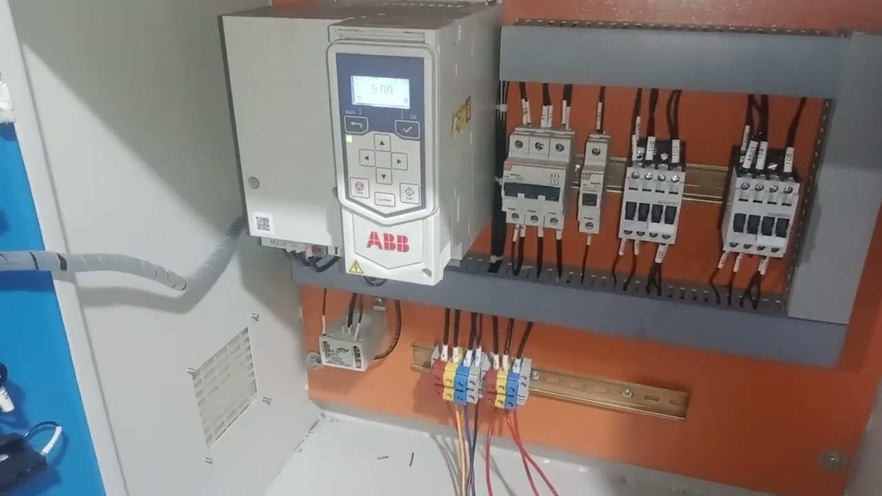 FORWARD AND REVERSE PARAMETER SETTING IN ACS 560. FACTORY RESET IN ACS 560 DRIVE. ACS 560 CONNECTION