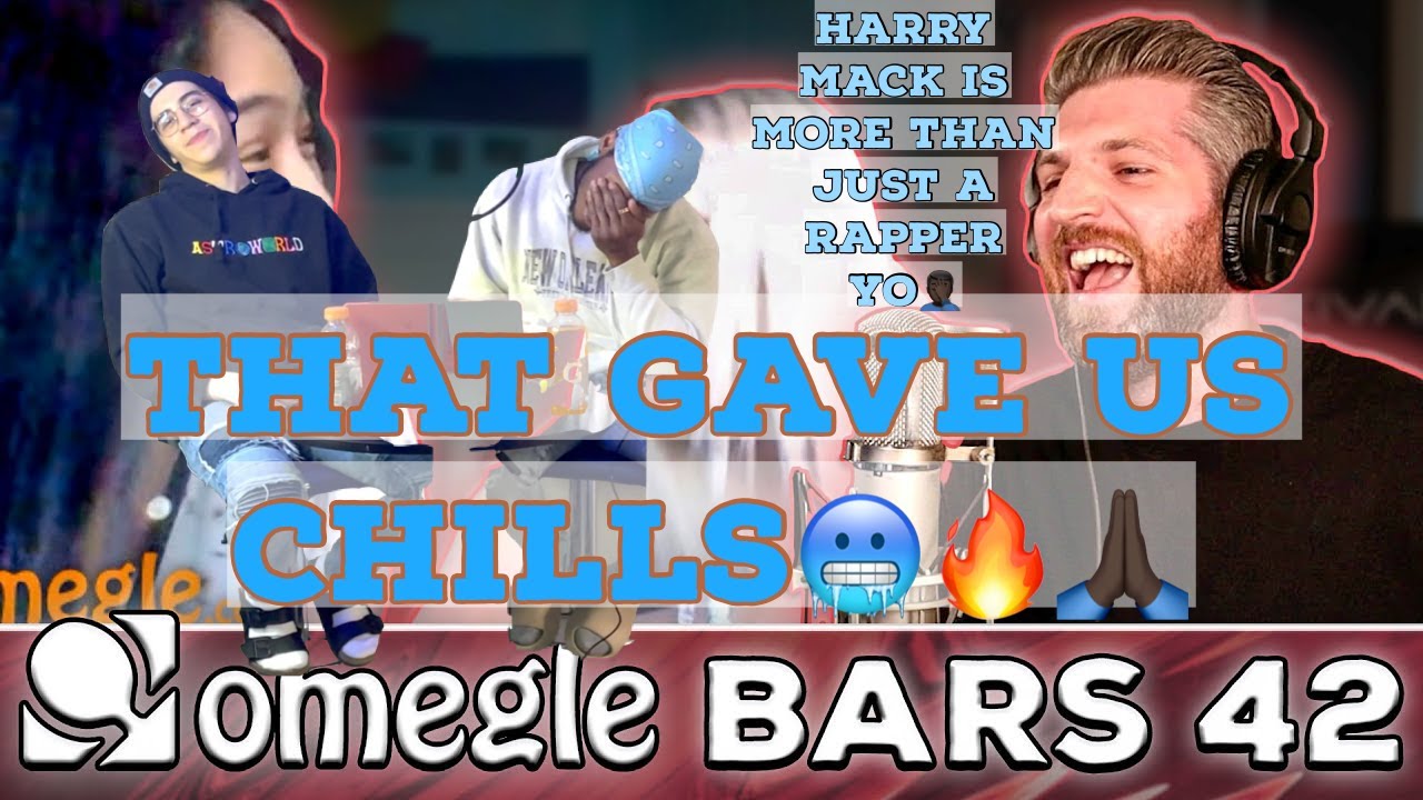 FINALLY SOME TOUGH WORDS|HARRY MACK OMEGLE BARS 42 FIRST REACTION.. WHAT CAN HE NOT RAP ABOUT??