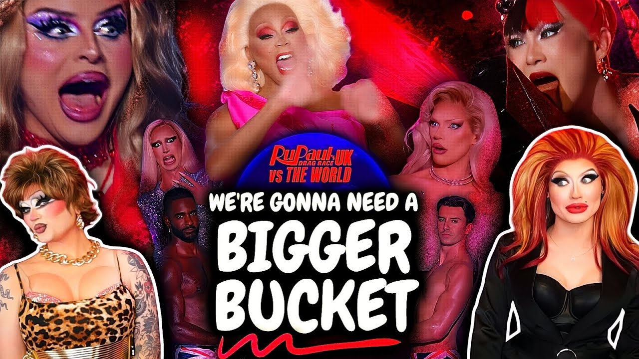 SPARKS FLY on UK vs The World 3 Premiere + Villain Edit ALREADY?! | RuPaul's Drag Race