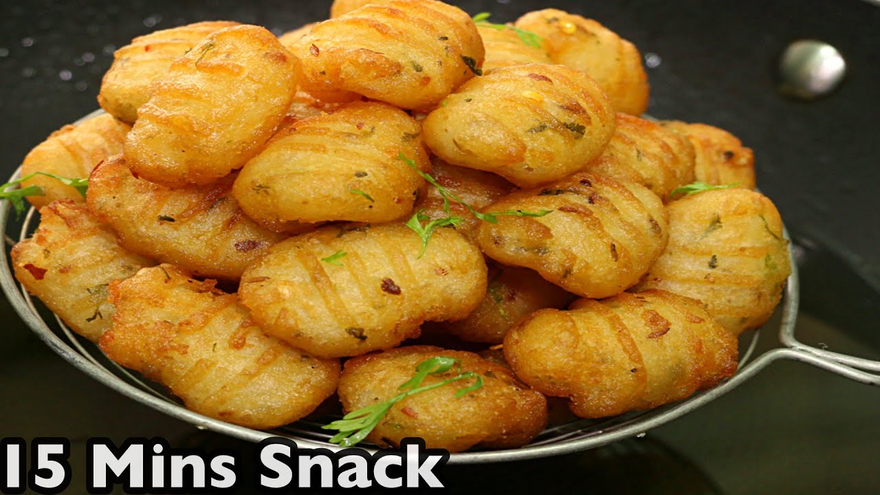 चावल के आटे से बने क्रिस्पी नाश्ते की विधि जो सिर्फ 15 मिनट में तैयार हो जाती है | Rice Flour Snack